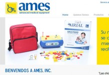 AMES, Inc. – Página de internet